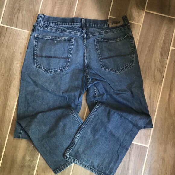 Wrangler Original Men's Relaxed Boot Jeans, 33/30 - Picture 5 of 8